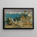 Marseille, itäportti - Pierre Puvis de Chavannes — kehystetty taideteos seinällä
