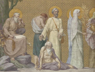 Procession - Pierre Puvis de Chavannes — näkymä teoksesta