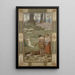 Sainte Geneviève enfant en prière - Pierre Puvis de Chavannes — kehystetty taideteos seinällä