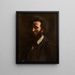 Autoportrait - Pierre Puvis de Chavannes — kehystetty taideteos seinällä