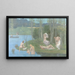 Kesämaalaus - Pierre Puvis de Chavannes — kehystetty taideteos seinällä