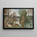 Joki - Pierre Puvis de Chavannes — kehystetty taideteos seinällä