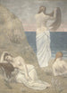 Jeunes filles au bord de la mer - Pierre Puvis de Chavannes — näkymä teoksesta