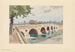 Le Pont à Toulouse - Pierre Vignal — näkymä teoksesta