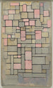 Koostumus 8 - Piet Mondrian — näkymä teoksesta