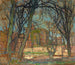 Ruine du château de Brederode au soleil du printemps - Piet Mondrian — näkymä teoksesta