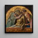 Pietà - Carlo Crivelli — kehystetty taideteos seinällä