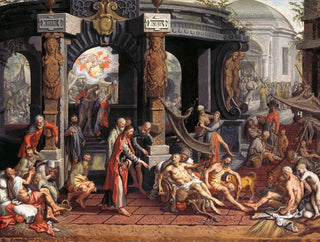 Pieter Aertsen - The Healing of the ParalyticPool of Bethesda.webp