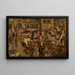 Kylän asianajajan maalaus - Pieter Brueghel III — kehystetty taideteos seinällä