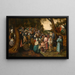 Piet Pieter Brueghel nuorempi — kehystetty taideteos seinällä