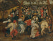 Le Festin de mariage en plein air - Pieter Brueghel le Jeune — näkymä teoksesta