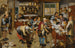 Le Bureau des Avocats du Village - Pieter Brueghel nuorempi — näkymä teoksesta