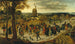 Hääkävely - Pieter Brueghel nuorempi — näkymä teoksesta