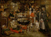 Päivän vierailu maatilalla - Pieter Brueghel nuorempi — näkymä teoksesta