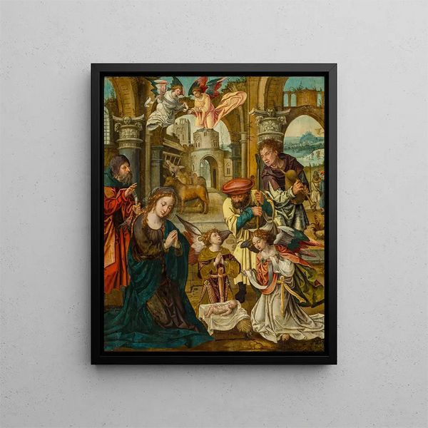 Pieter Coecke van Aelst - Adoration of the Shepherds Luke 21620.webp