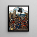 Le Christ portant la croix - Pieter Coecke van Aelst — kehystetty taideteos seinällä