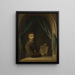 Portrait d'un peintre - Pieter Cornelisz van Egmondt — kehystetty taideteos seinällä