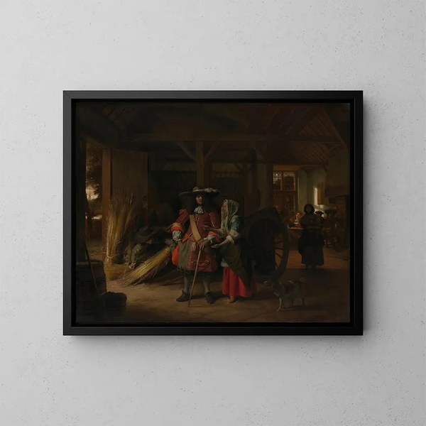 Pieter De Hooch - Paying the Hostess.webp