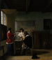 La Visite - Pieter de Hooch — näkymä teoksesta