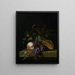 Nature morte aux fruits - Pieter Gallis — kehystetty taideteos seinällä