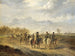 Cosaques sur un chemin de campagne près de Bergen, en Hollande du Nord, 1813 - Pieter Gerardus van Os — näkymä teoksesta