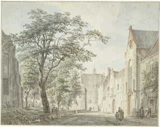 Pieter Jan van Liender - Gezicht in de stad Montfoort.webp