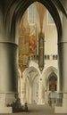 Intérieur de l'église Saint-Bavon à Haarlem - Pieter Jansz Saenredam — näkymä teoksesta