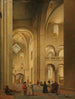 Le transept de la Mariakerk à Utrecht vu du nord-est - Pieter Jansz Saenredam — näkymä teoksesta