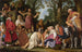 Saint Jean-Baptiste saarnaamassa - Pieter Lastman — näkymä teoksesta