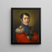 Portrait du sergent-chef d'état-major Leonhard Miville-Keller - Pieter Recco — kehystetty taideteos seinällä