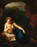La Madeleine pénitente dans une grotte - Pieter van der Werff — näkymä teoksesta