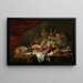 Luonnonkuvaus Still life - Pieter de Ring — kehystetty taideteos seinällä