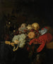 Nature morte aux fruits et au homard - Pieter de Ring — näkymä teoksesta