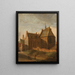 Couvent de Sainte-Agnès à Utrecht - Pieter des Ruelles — kehystetty taideteos seinällä