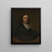 Portrait d'un homme - Pieter van Anraedt — kehystetty taideteos seinällä