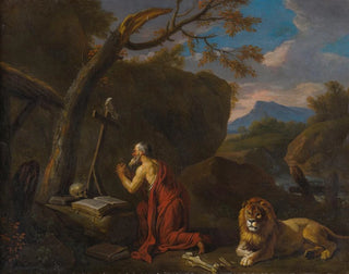 Pieter van Bloemen - The Penitent Saint Jerome.webp