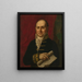 John Quincy Adams - Pieter van Huffel — kehystetty taideteos seinällä