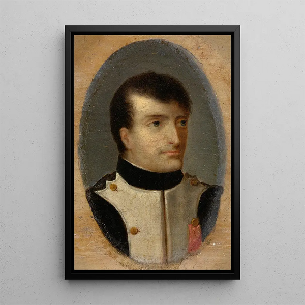 Napoléon Bonaparte ensimmäisenä konsulina - Pieter van Huffel — kehystetty taideteos seinällä