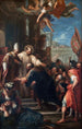 Anacletuksen skisman lopettaminen - Pietro Antonio de Pietri — näkymä teoksesta