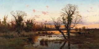 Pietro Barucci - Water Buffalos in the Roman Campagna.webp