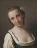 Une jeune femme - Pietro Rotari — näkymä teoksesta