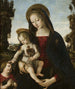 La Vierge à l'Enfant Jésus et saint Jean - Pinturicchio — näkymä teoksesta