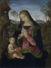 Vierge à l'Enfant - Pinturicchio — näkymä teoksesta