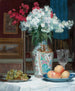 Nature morte au bouquet de phlox - Piotr Hipolit Krasnodbski — näkymä teoksesta