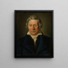 Portrait de Nicolas Demimuid - Piotr Le Brun — kehystetty taideteos seinällä