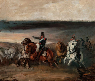 Piotr Michaowski - Attack of French Artillery.webp