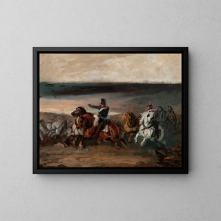 Piotr Michaowski - Attack of French Artillery.webp