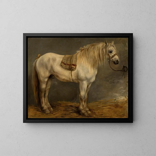 Piotr Michaowski - Horse in the stables.webp