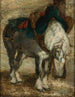 Percheron attelé - Piotr Michałowski — näkymä teoksesta