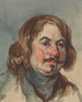 Étude de portrait d'un homme - Piotr Michałowski — näkymä teoksesta